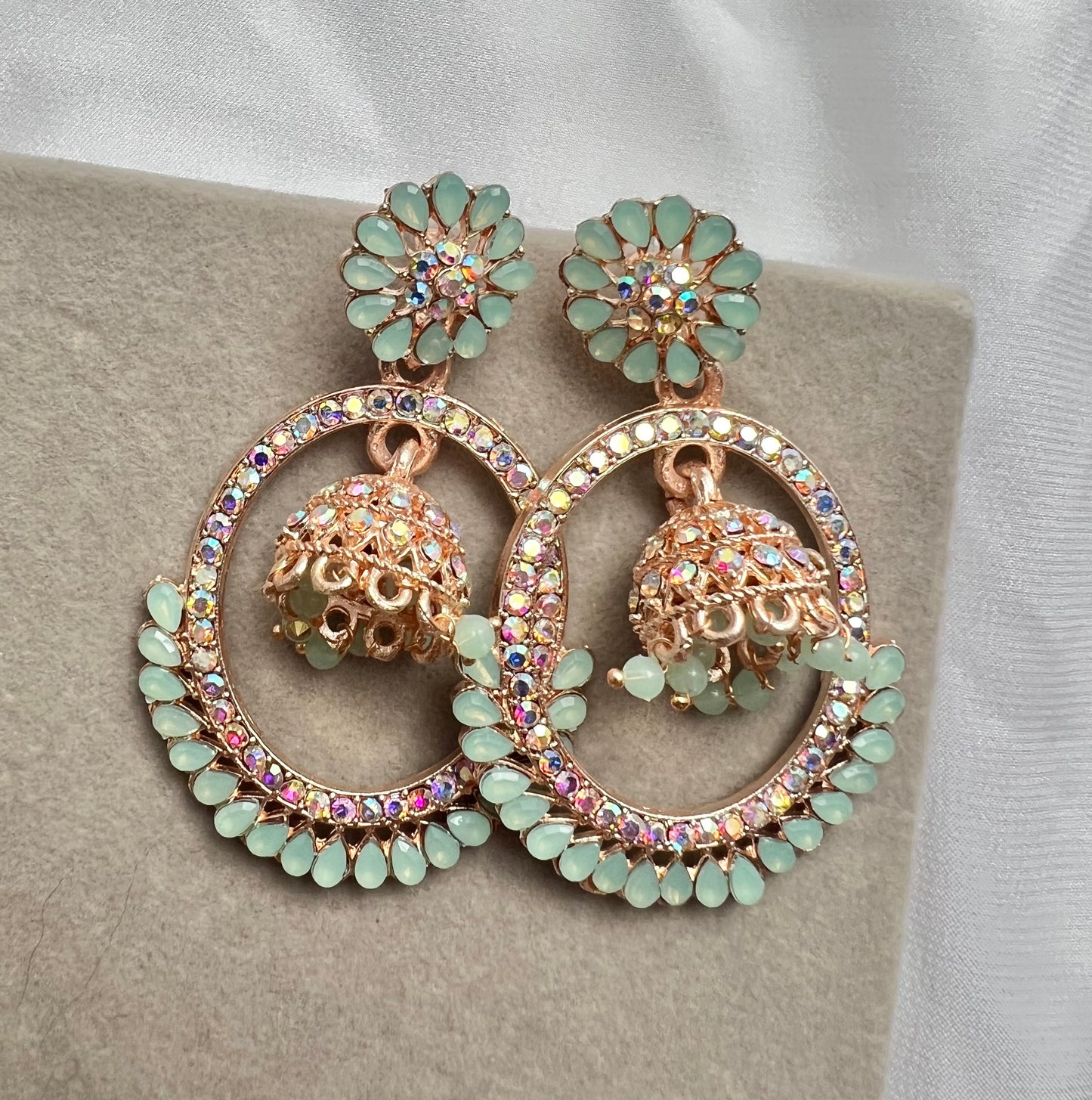 Tania Jhumka Earrings - 12 colors SALE