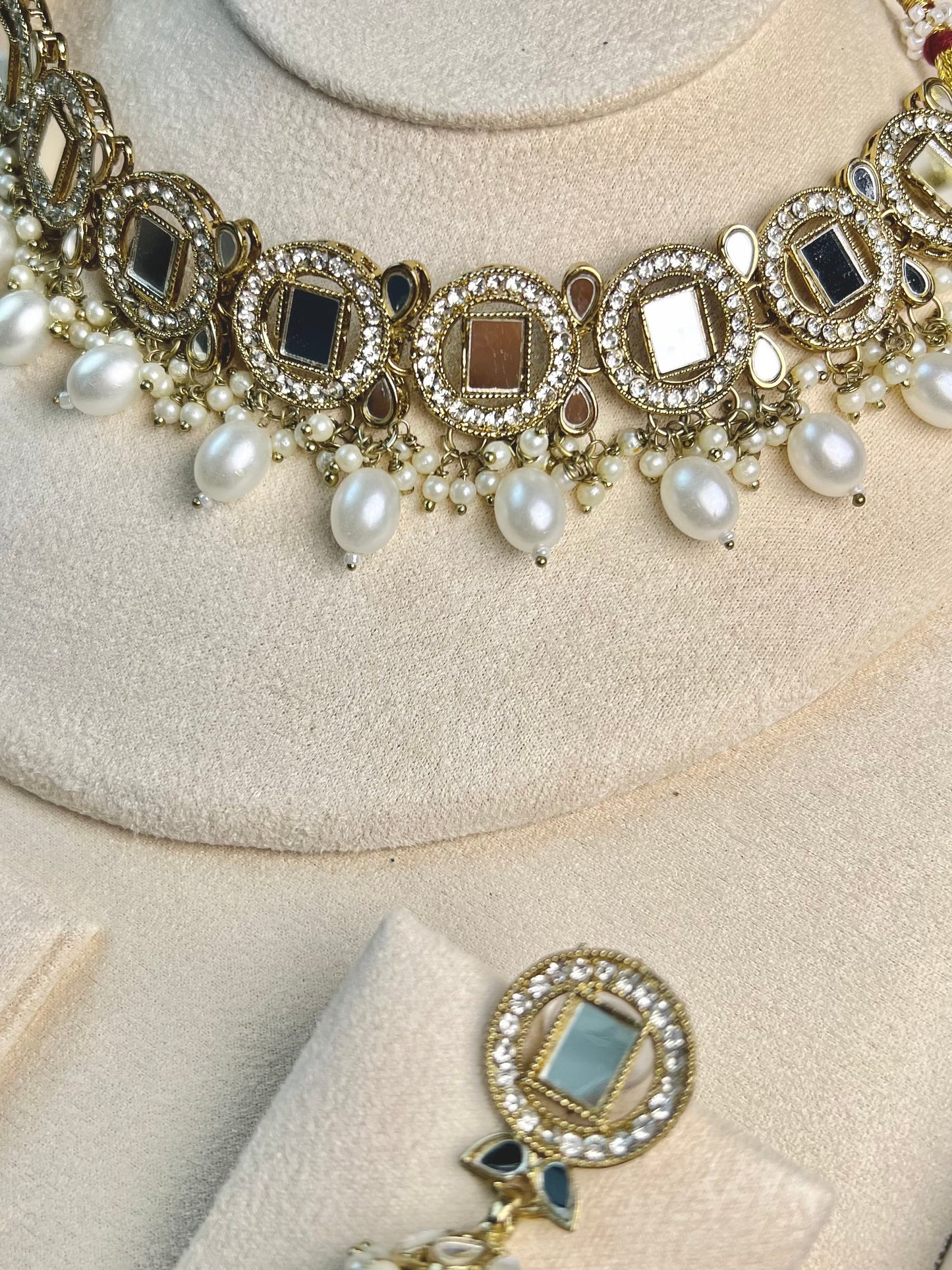 Rima Necklaceset - White