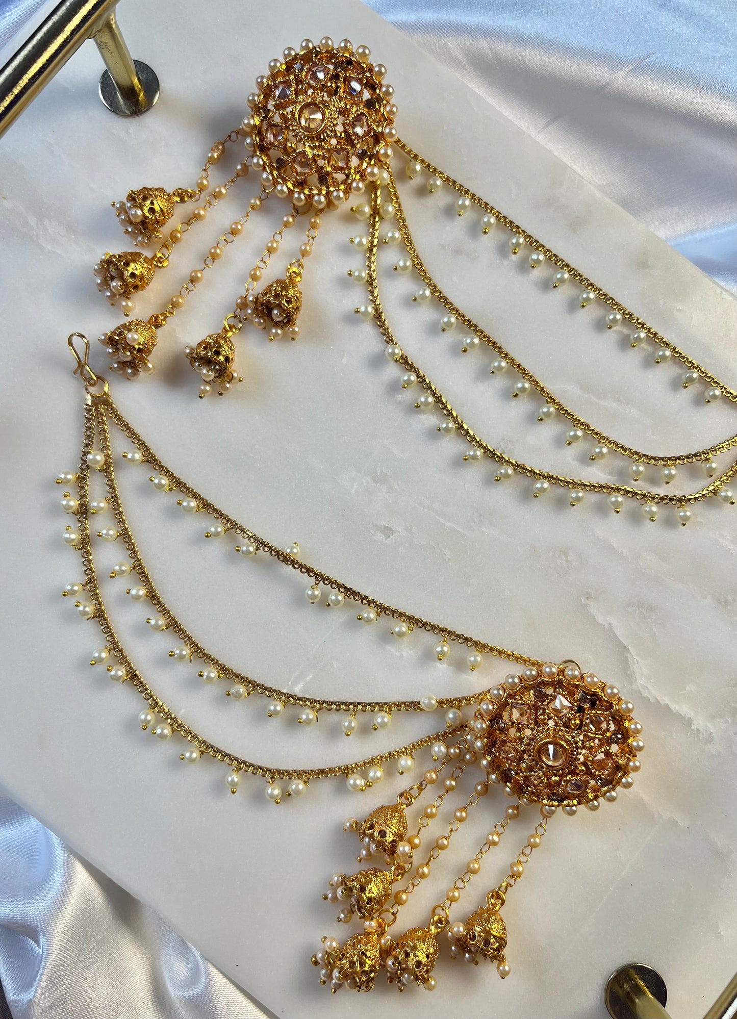 Bahubali Earrings with Sahara