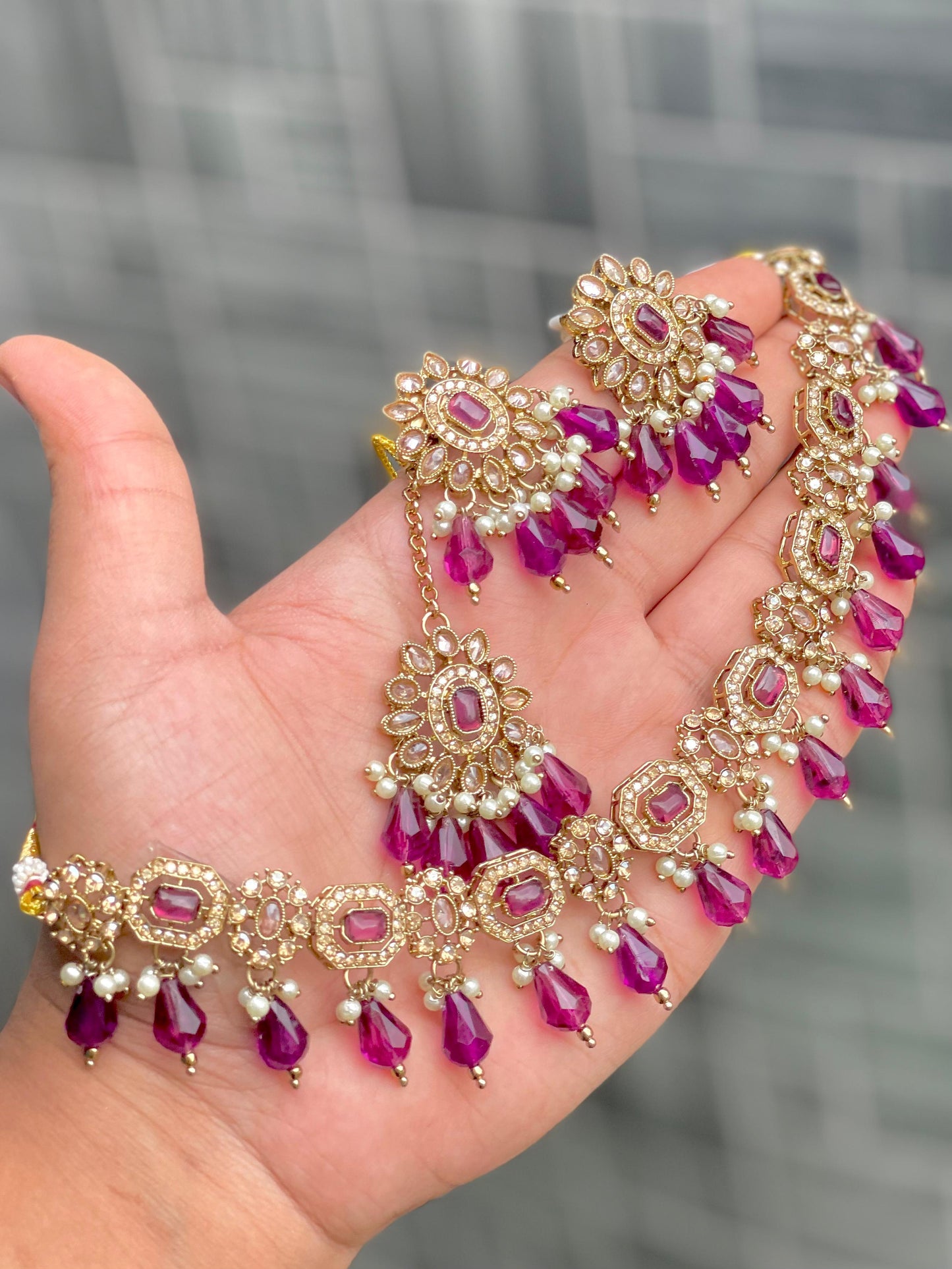 Ruby Necklaceset - 6 colors