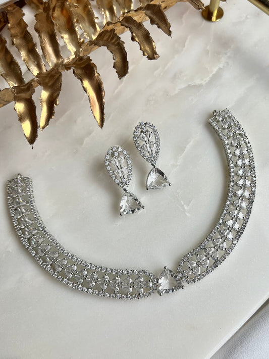 AD Necklaceset - White