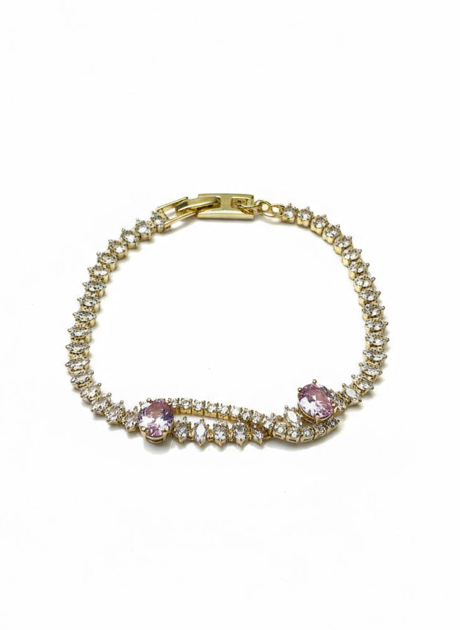 Infinity Bracelet Lila