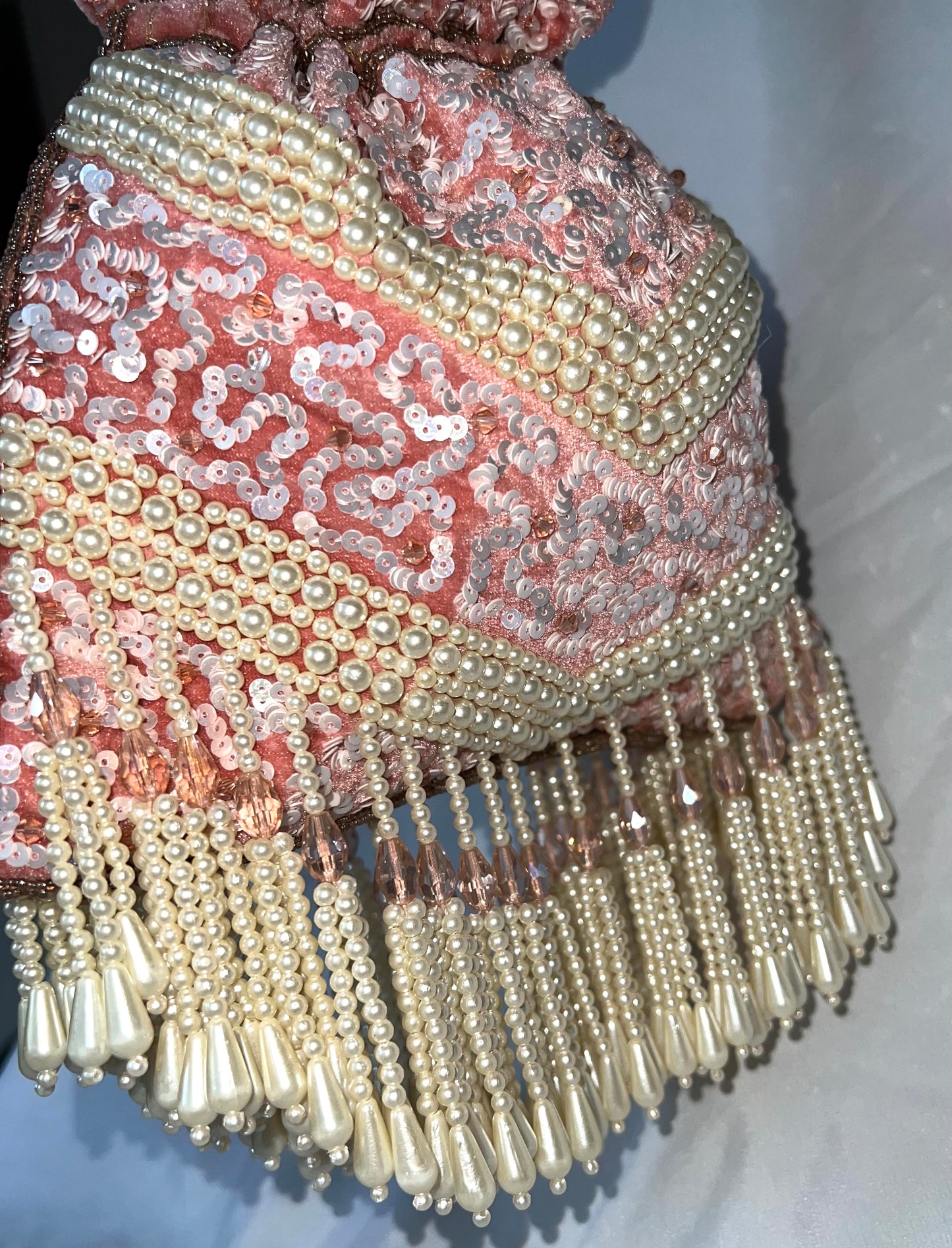 Potlibag Chiq Velvet - Pink