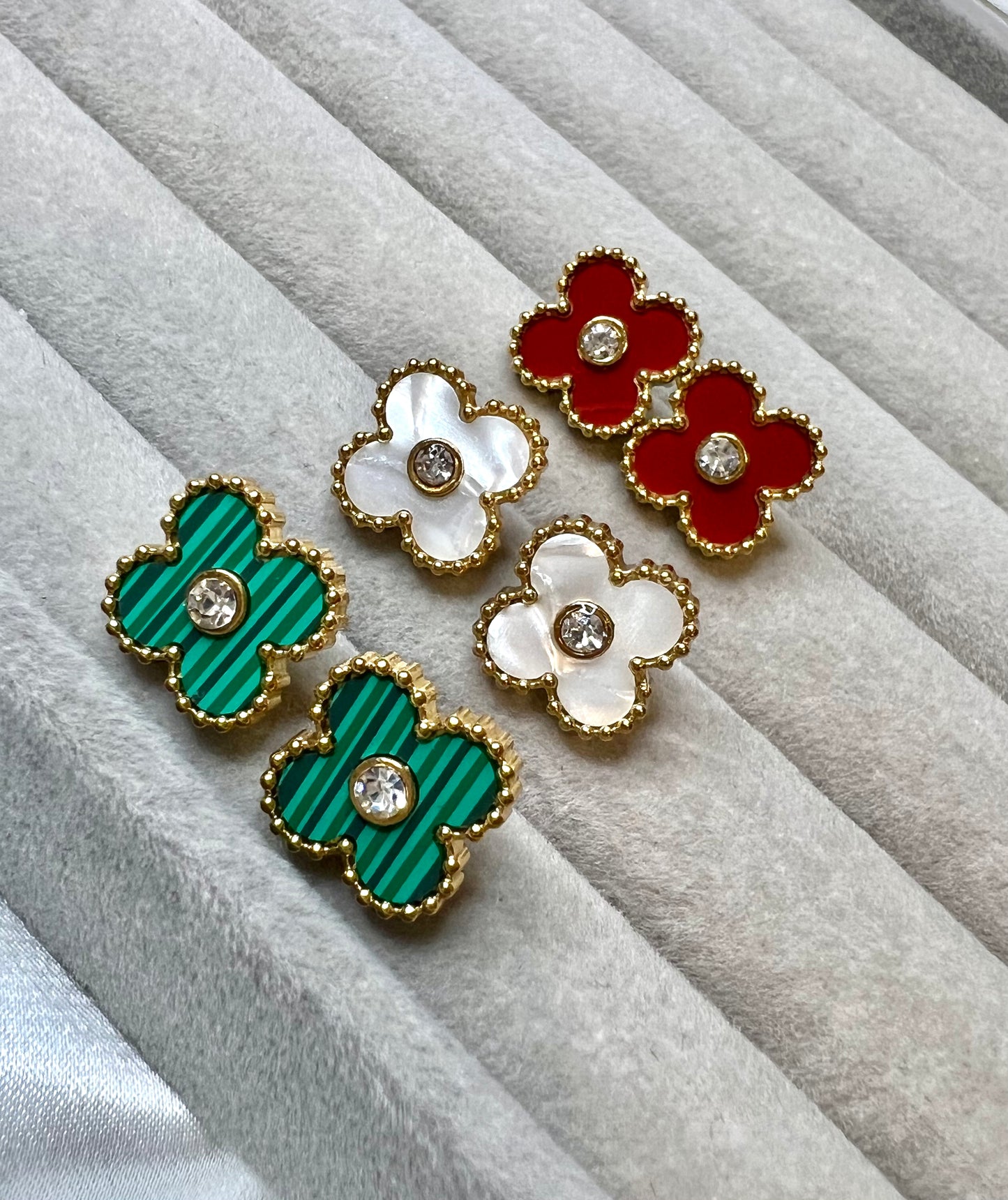 CLEARANCE SALE Clover Studs