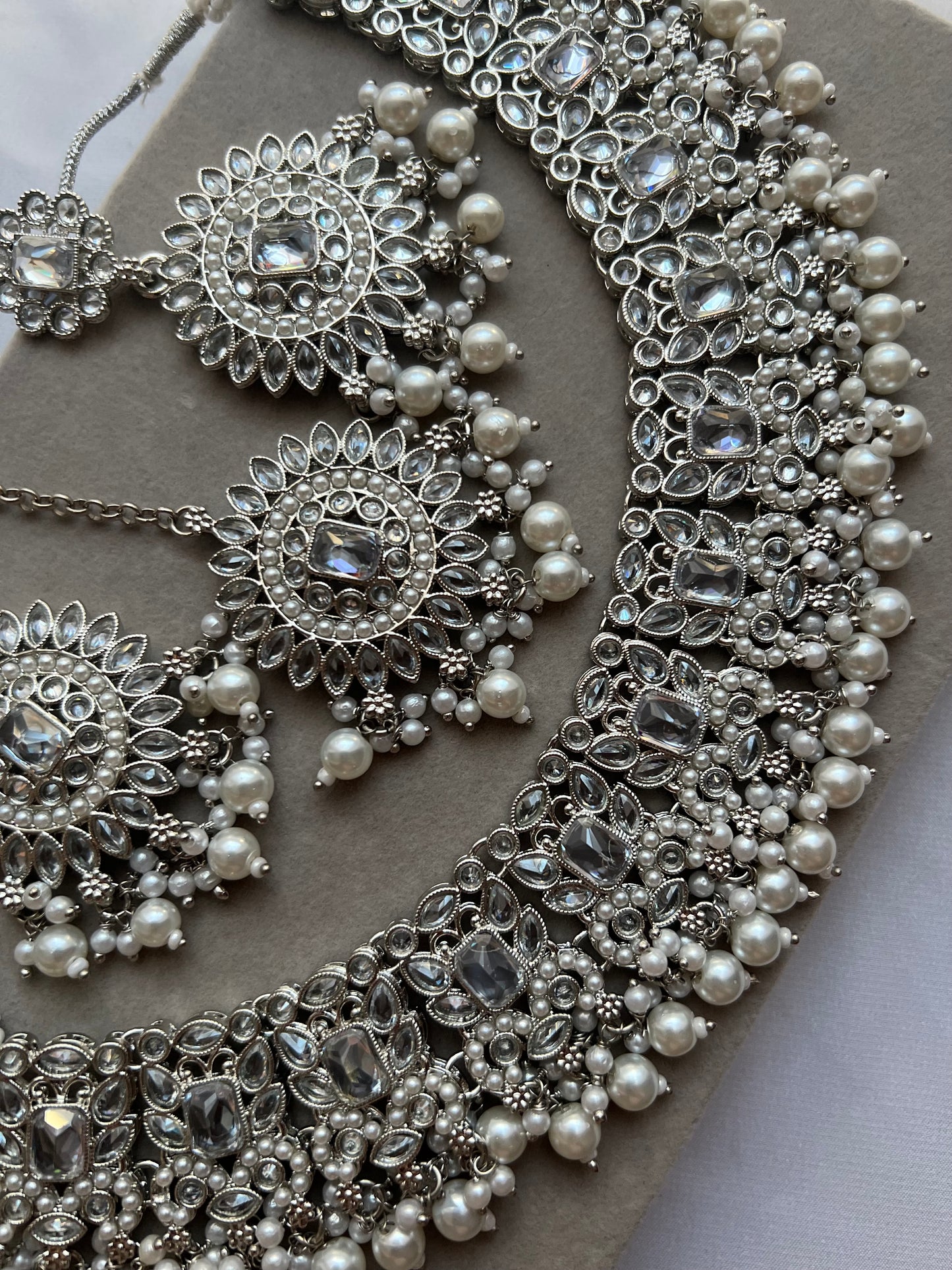 Zoha Necklaceset - White