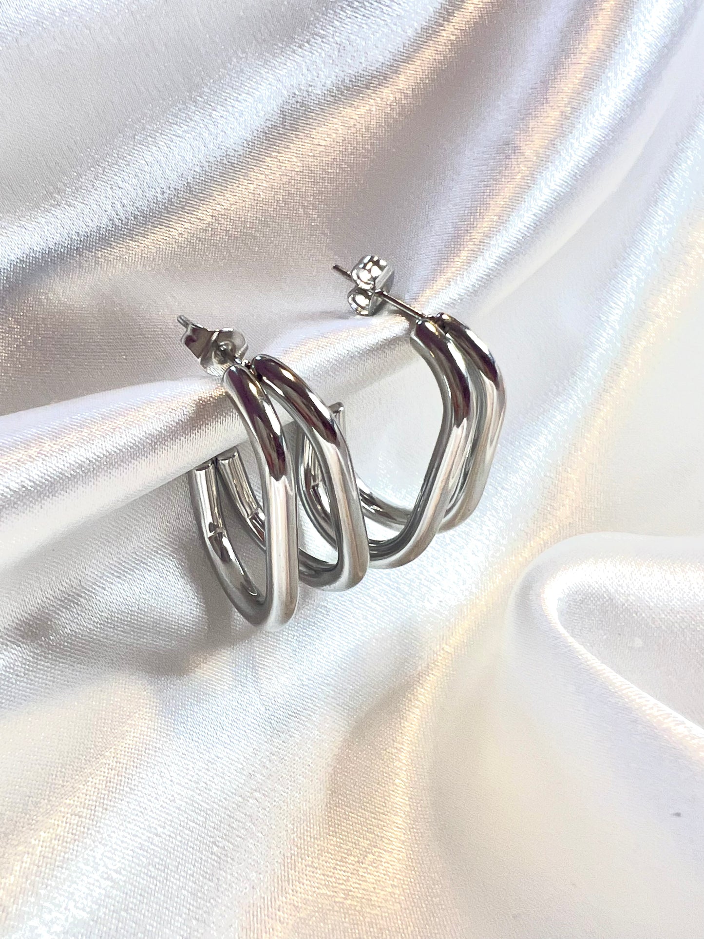 Coco Hoops - Silver sale