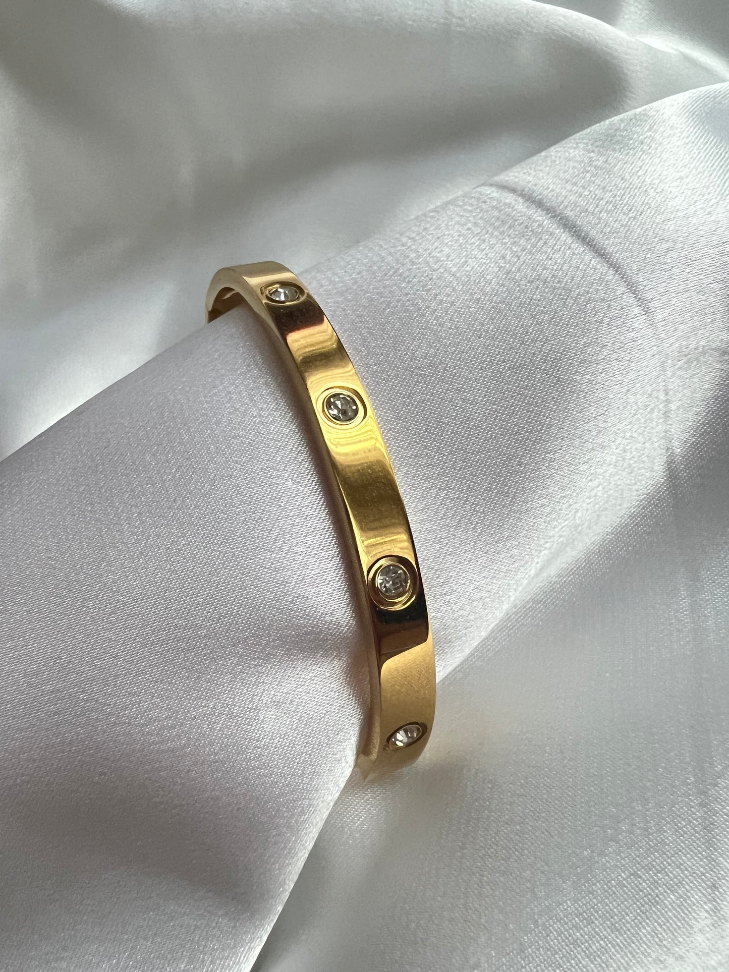 LYNA | Bracelet with Zirconia Stones sale