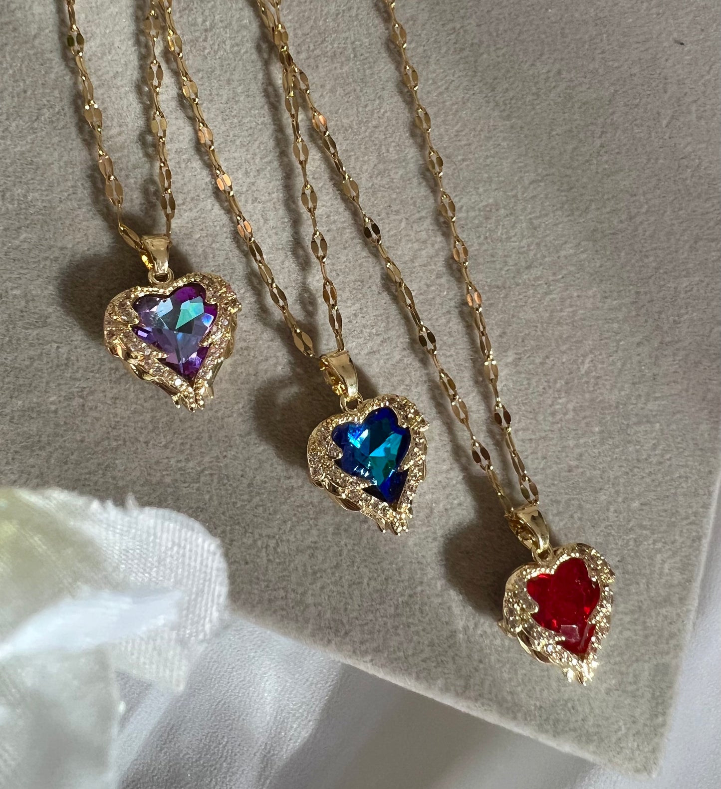 Crystal Sweetheart Necklace sale