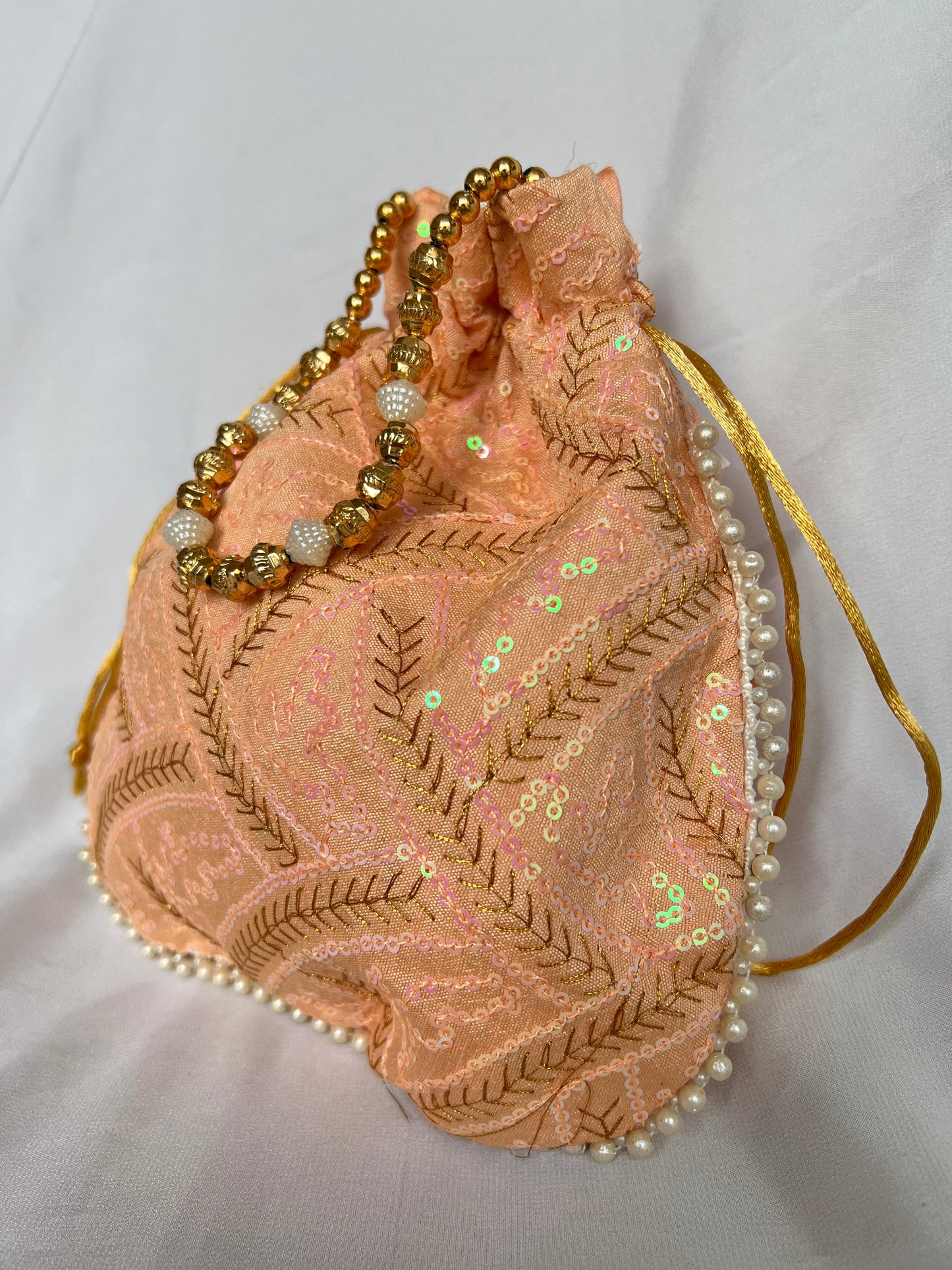 Potlibag Glam - Peach