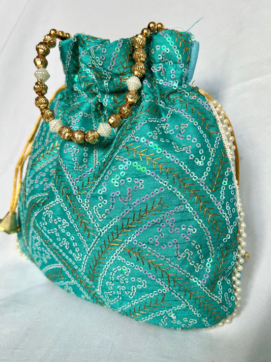 Potlibag Glam - Blue