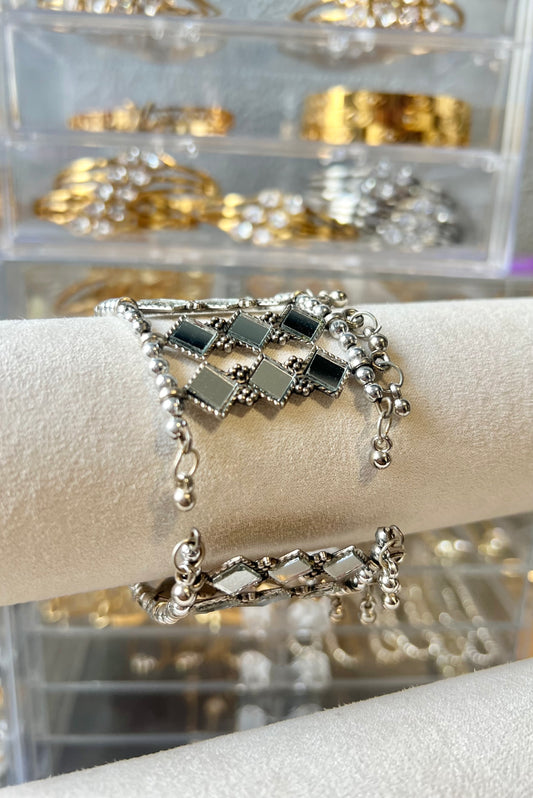 Open Mirror Bangle