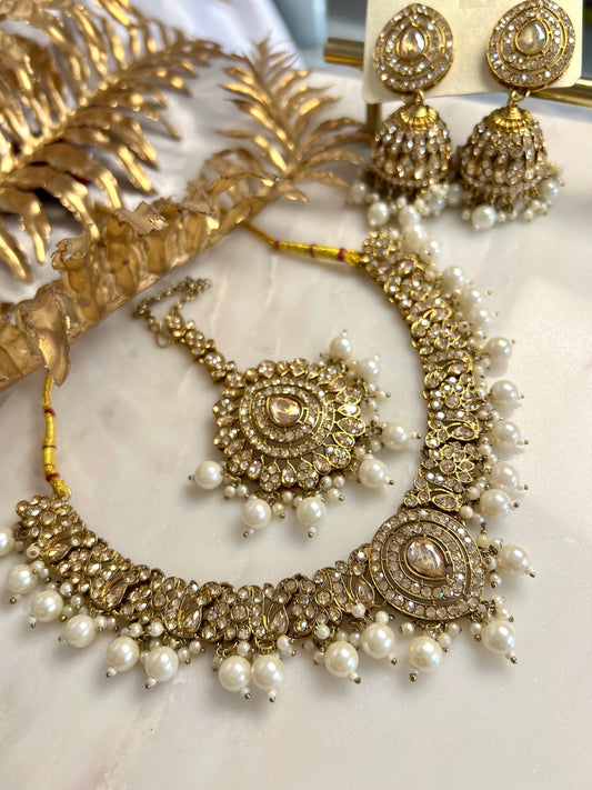 Vani Necklaceset - White