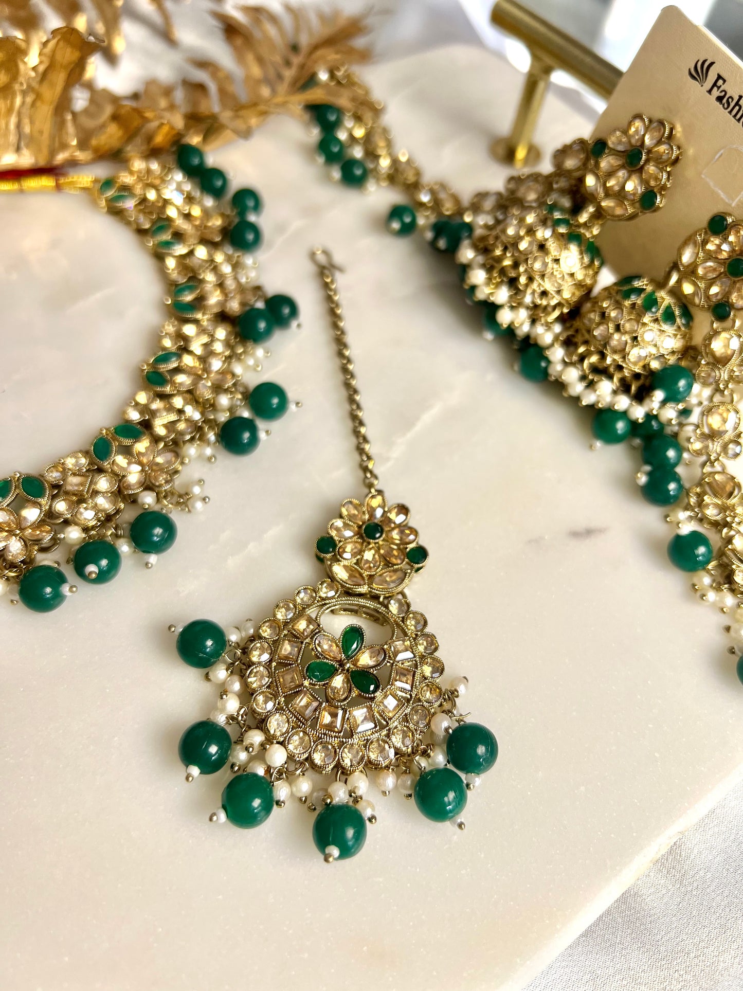 Sahara Necklaceset - Green