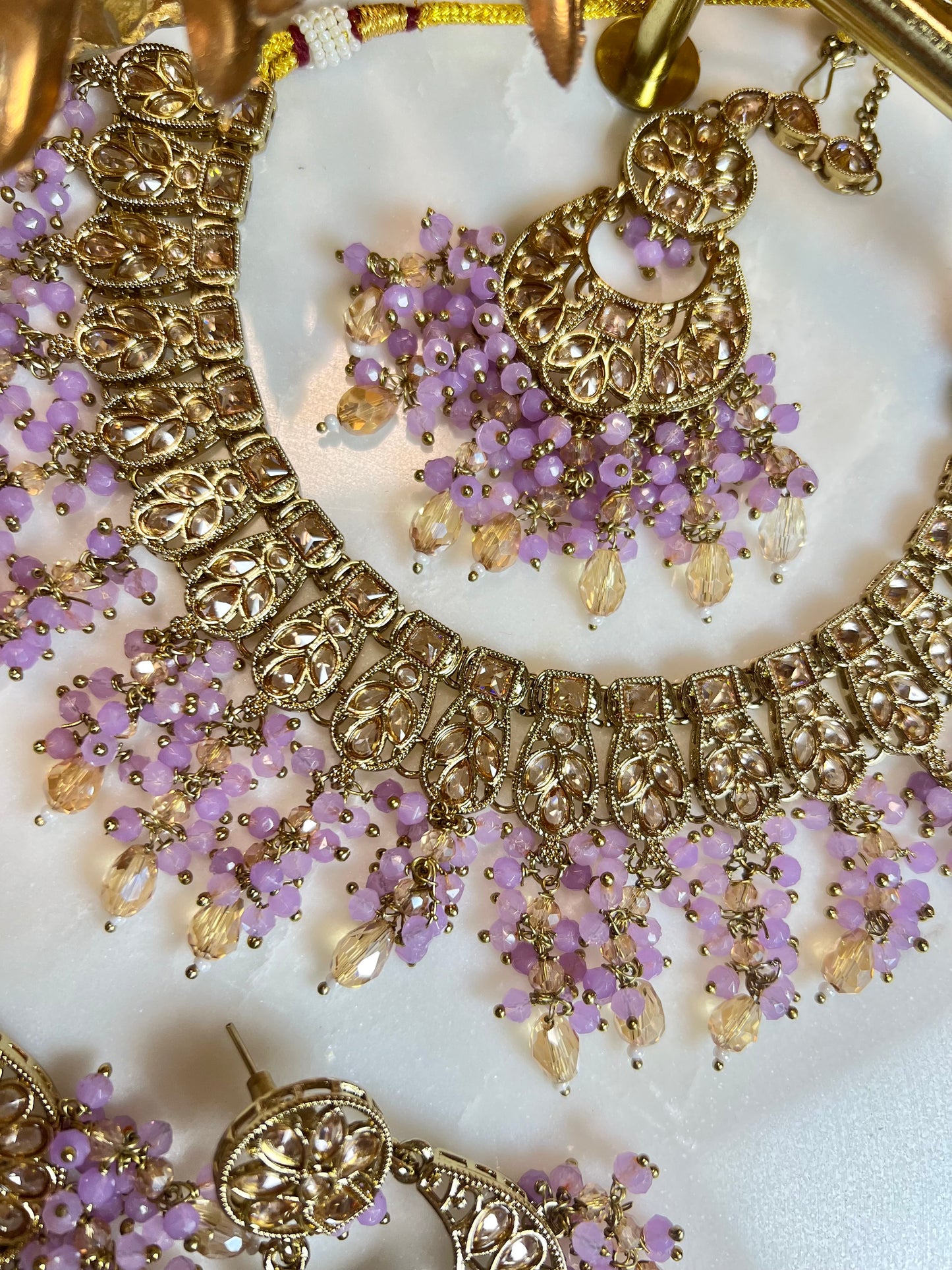 Sahana Necklaceset - 4 colors