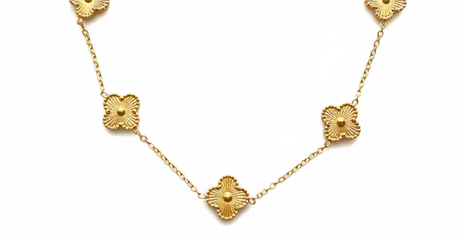 GK Glam Necklace 011 - Gold