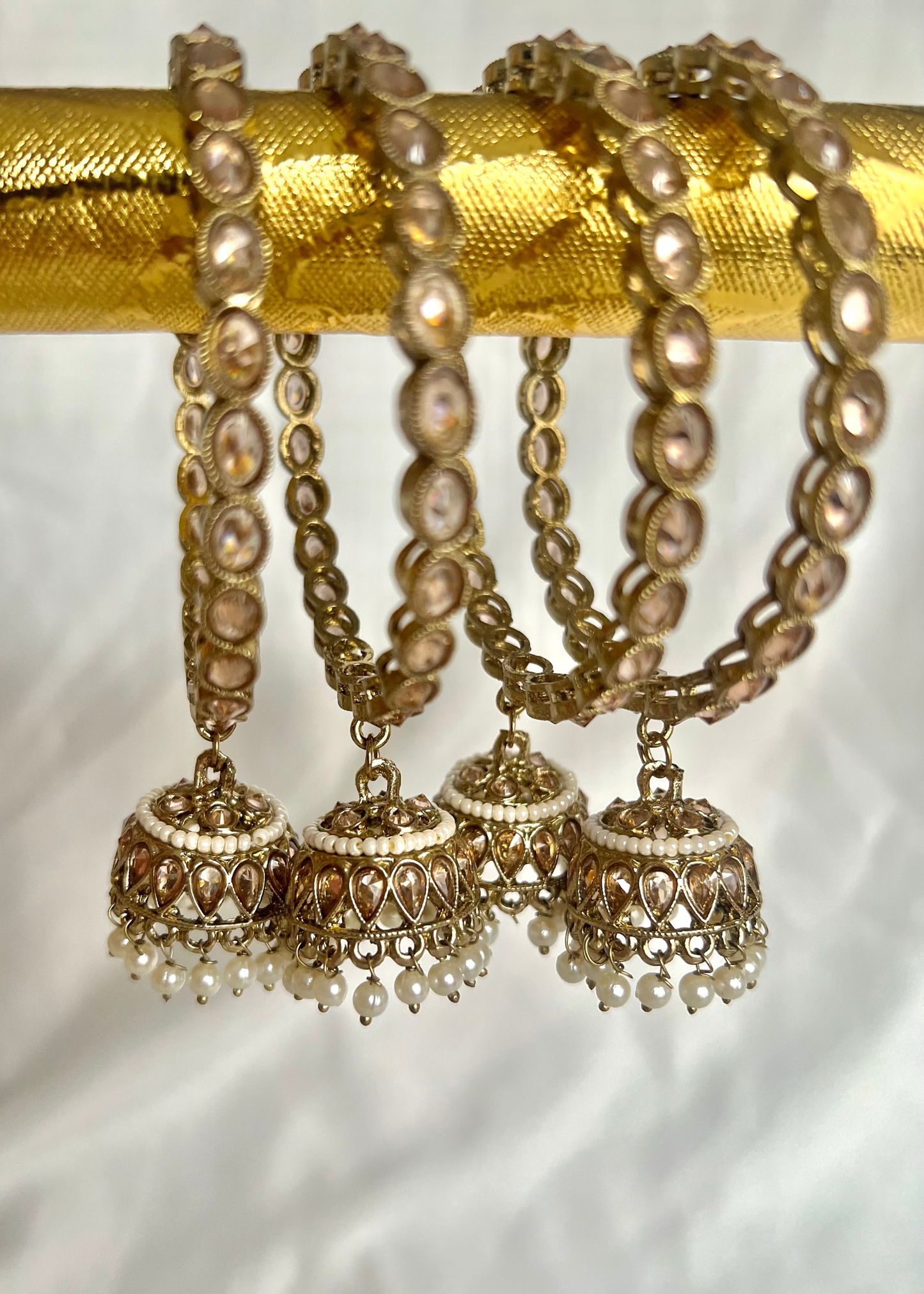 Jhumka Bangles - Four