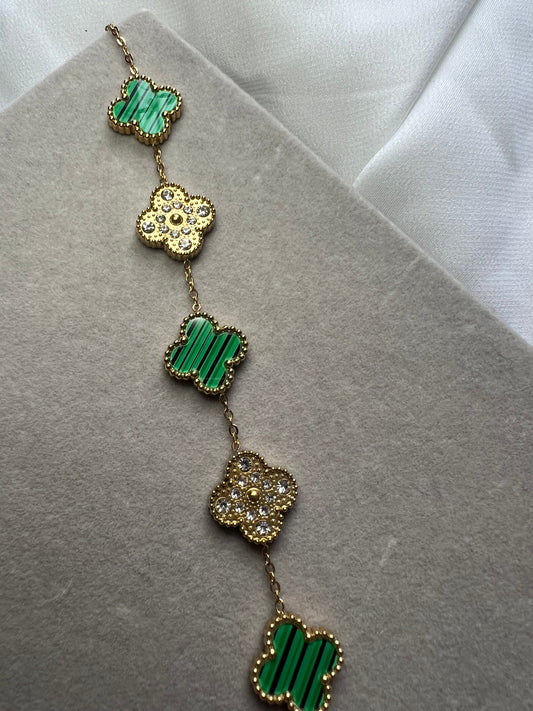 GK Glam Green Bracelet