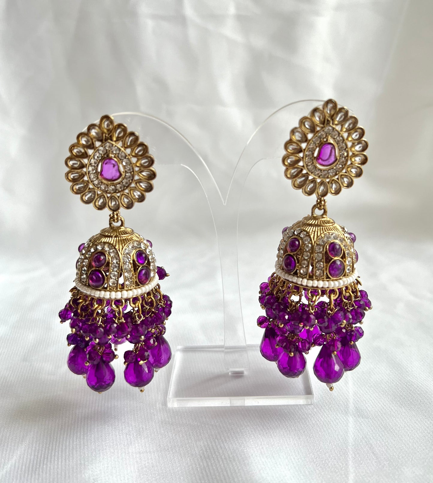 Jhumka earrings - 3 colors