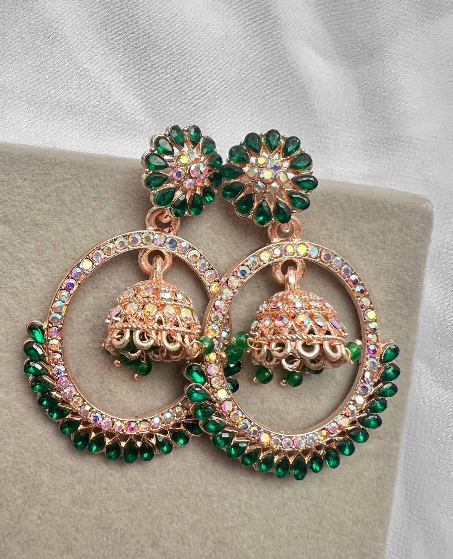 Tania Jhumka Earrings - 12 colors