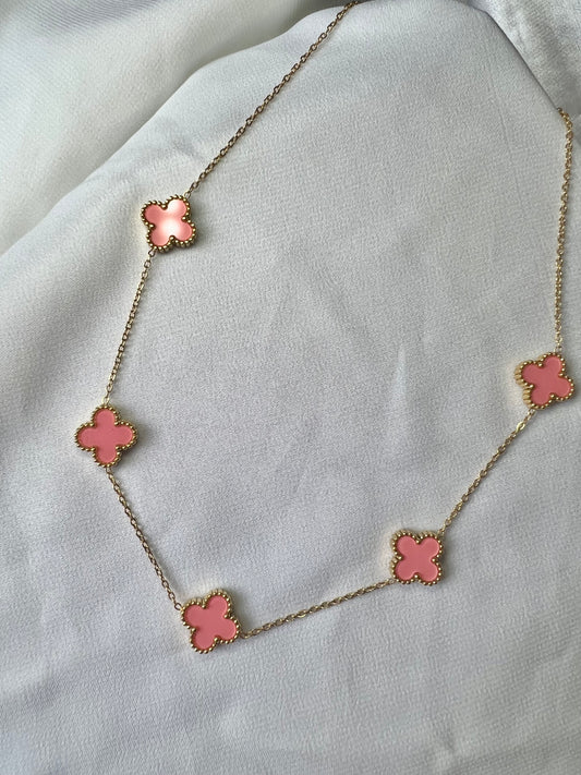 Lucky Necklace - Pink