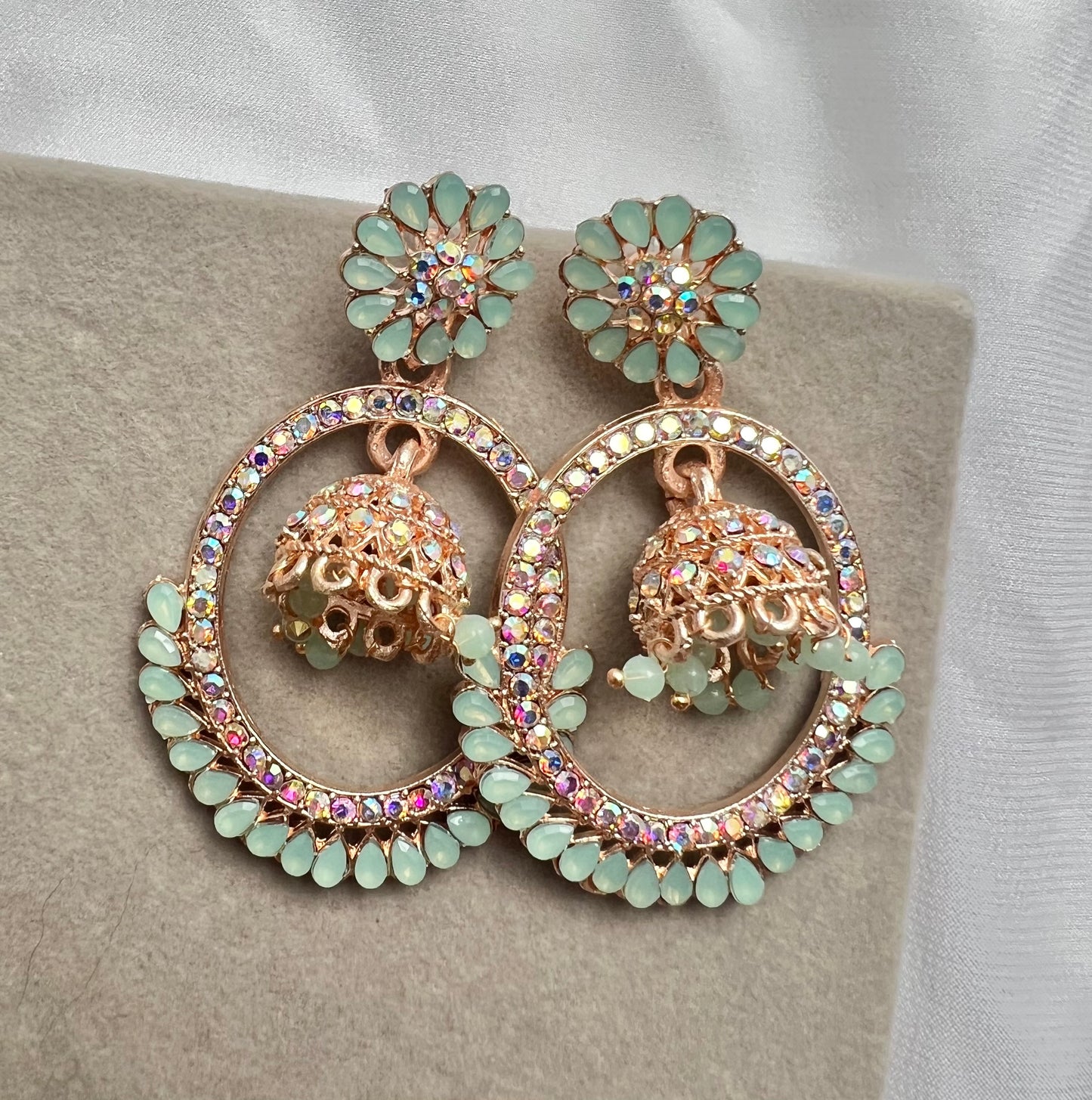 Tania Jhumka Earrings - 12 colors