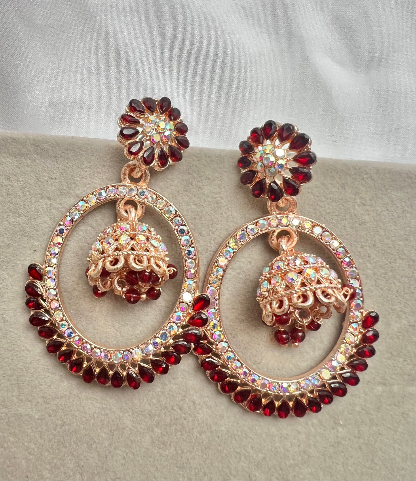 Tania Jhumka Earrings - 12 colors