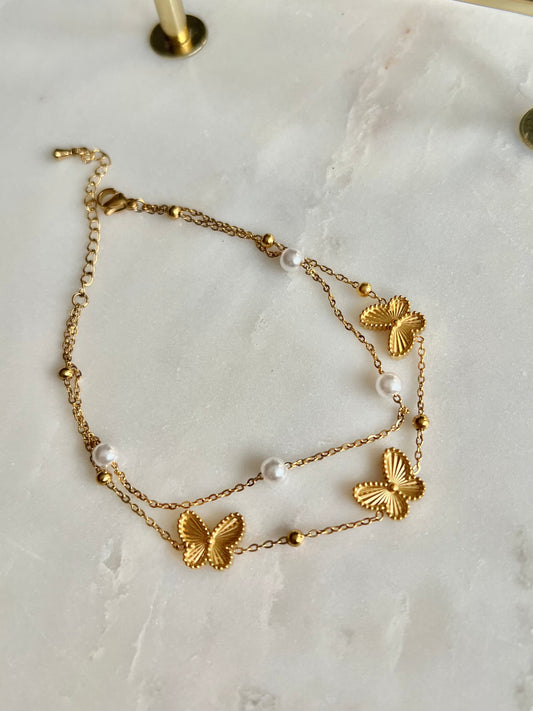 Butterfly Anklet