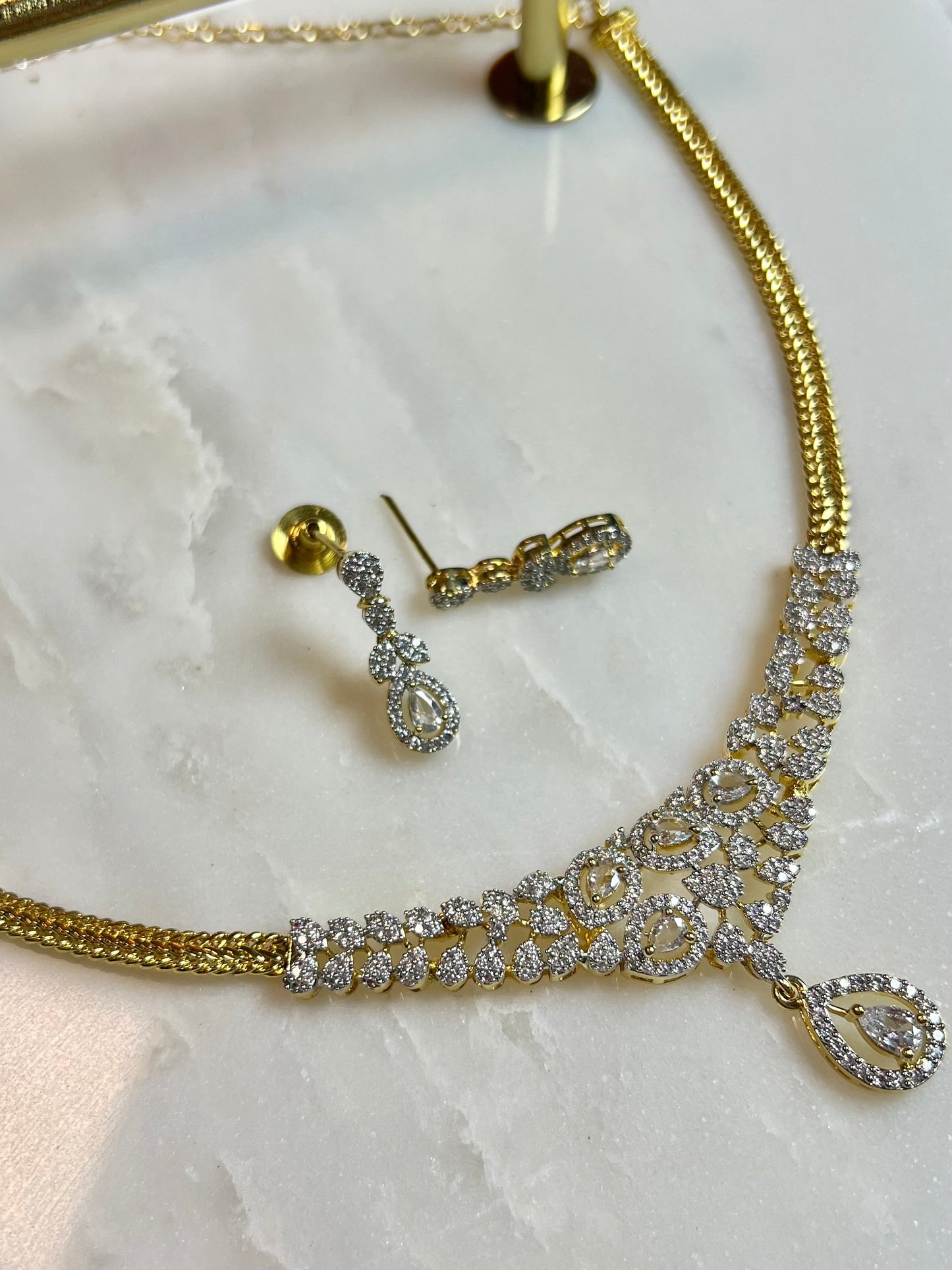 Necklaceset light - Gold