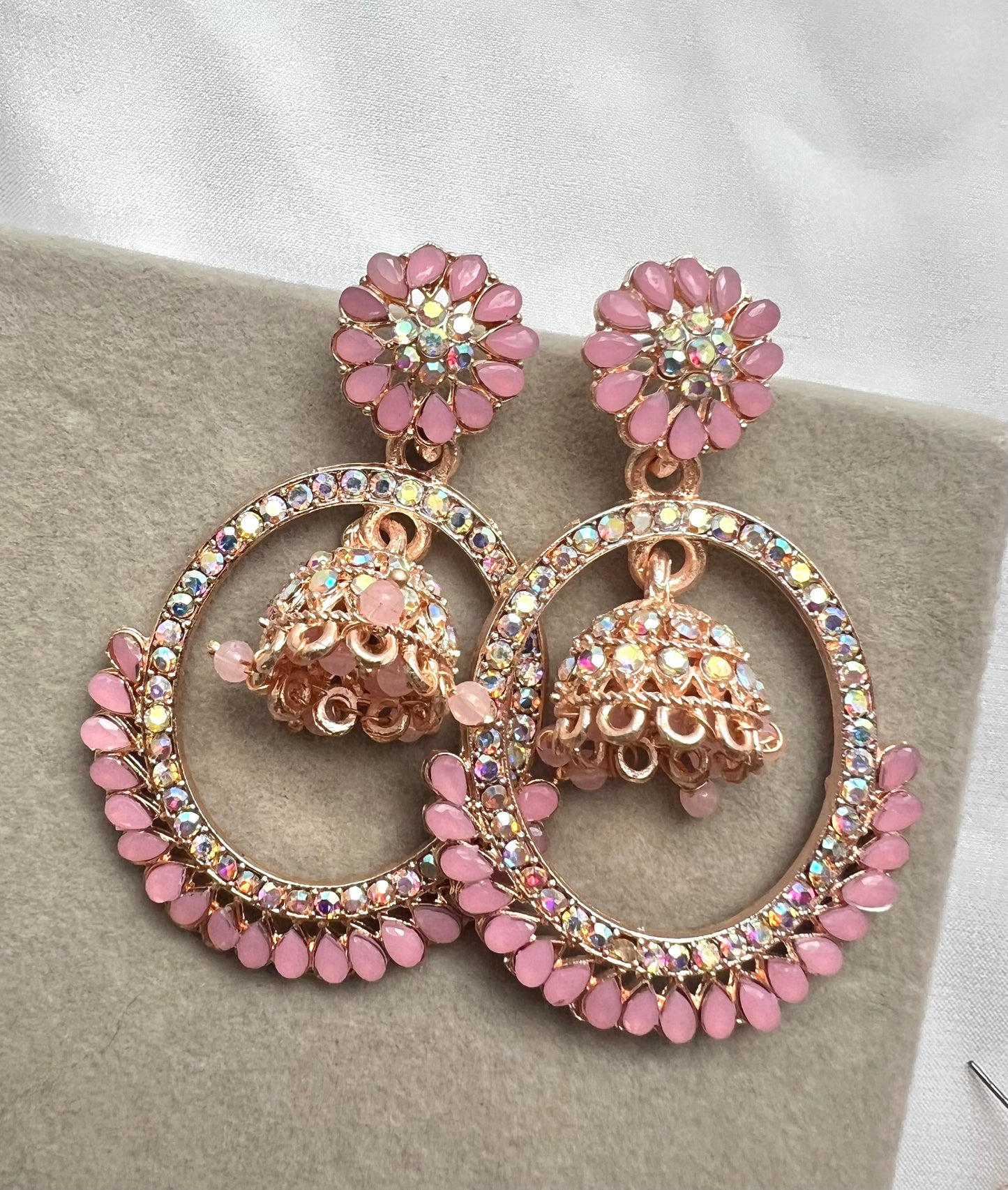 Tania Jhumka Earrings - 12 colors