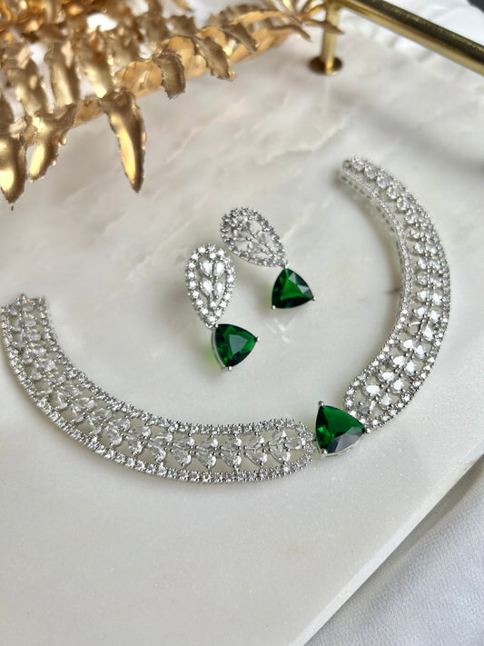 AD Necklaceset - Green