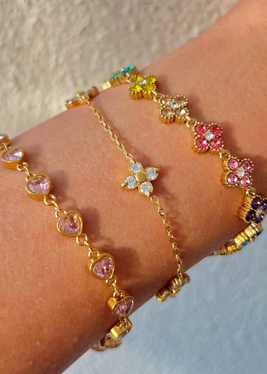 Heart Blossom Bracelet
