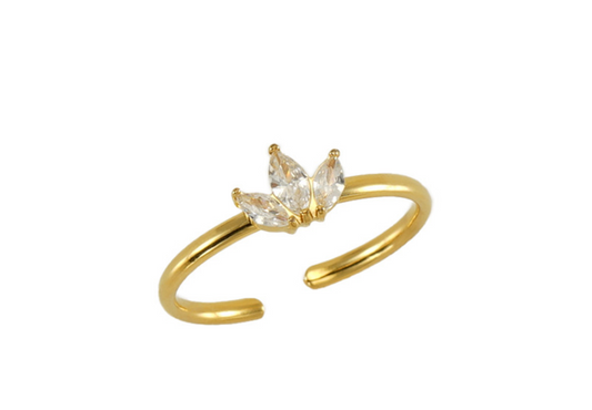 Leaf Ring Adjustable