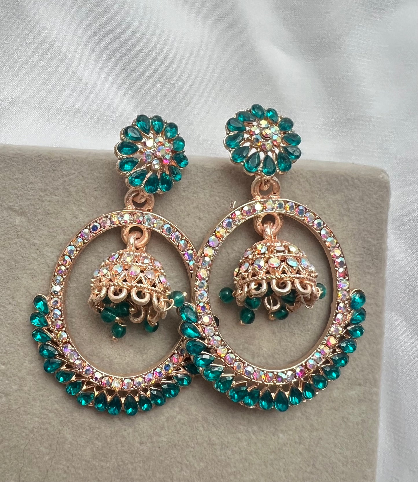 Tania Jhumka Earrings - 12 colors