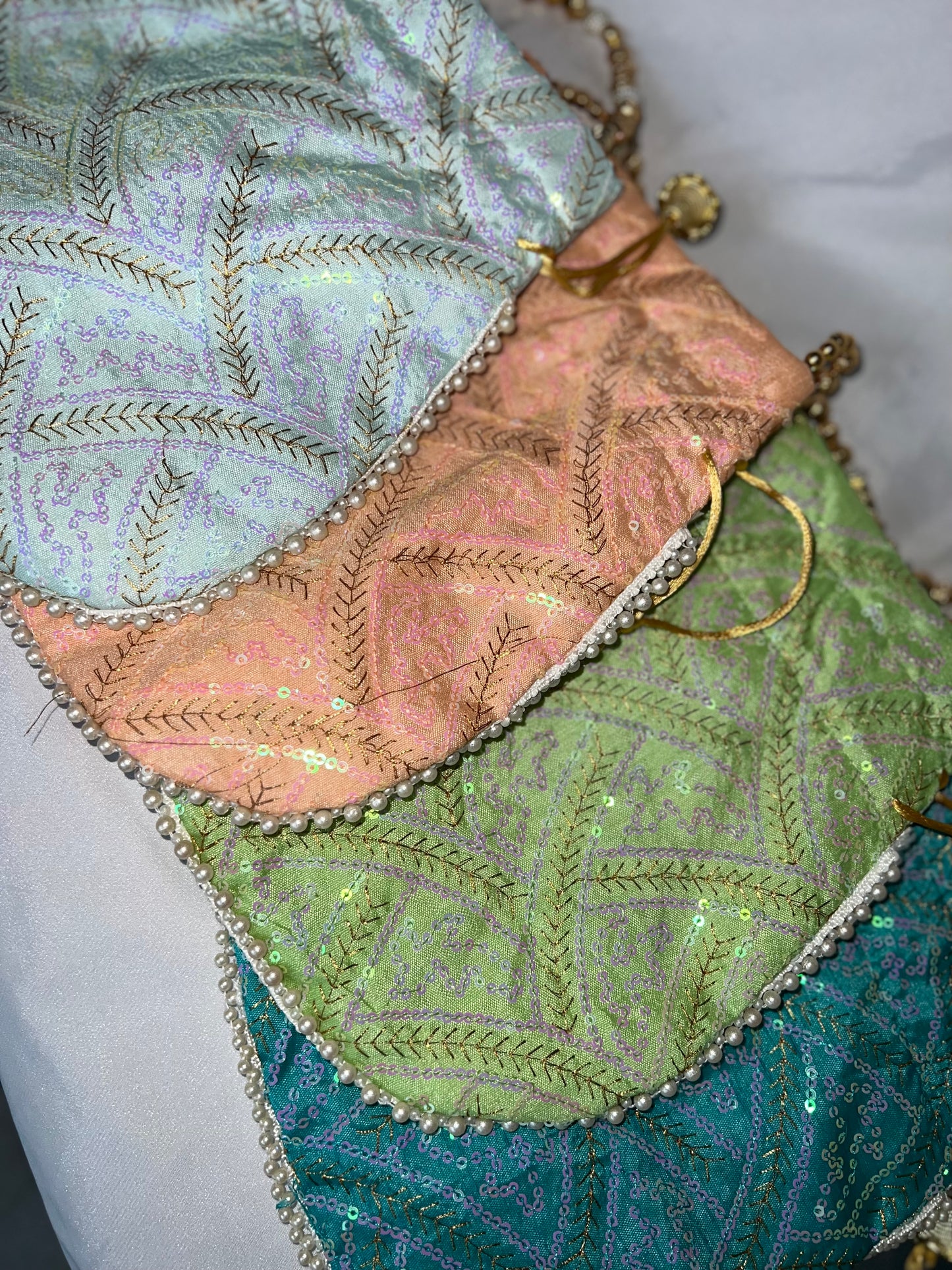 Potlibag Glam - Blue