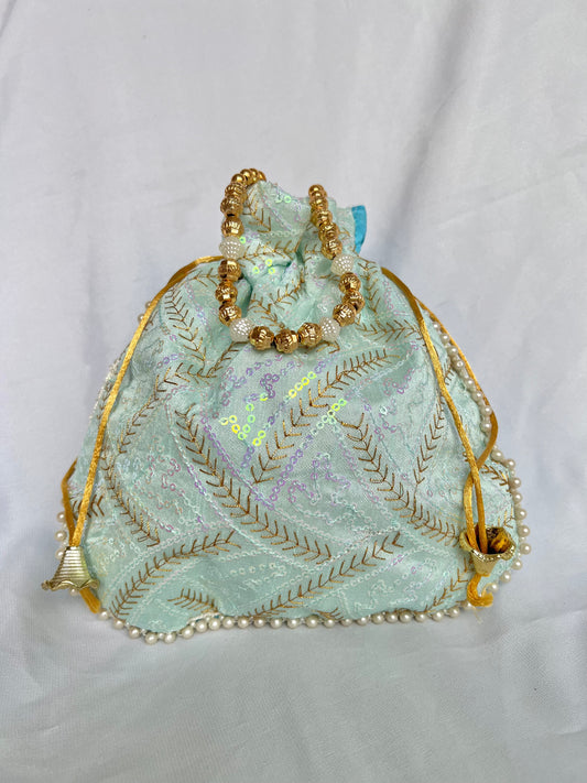 Potlibag Glam - Skyblue Double