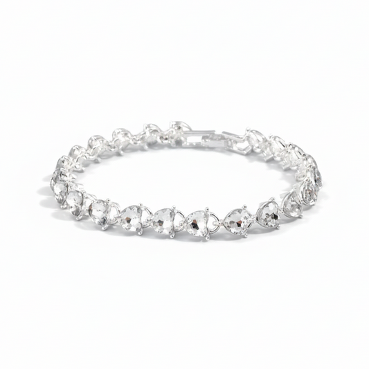 Heart Bracelet - Silver