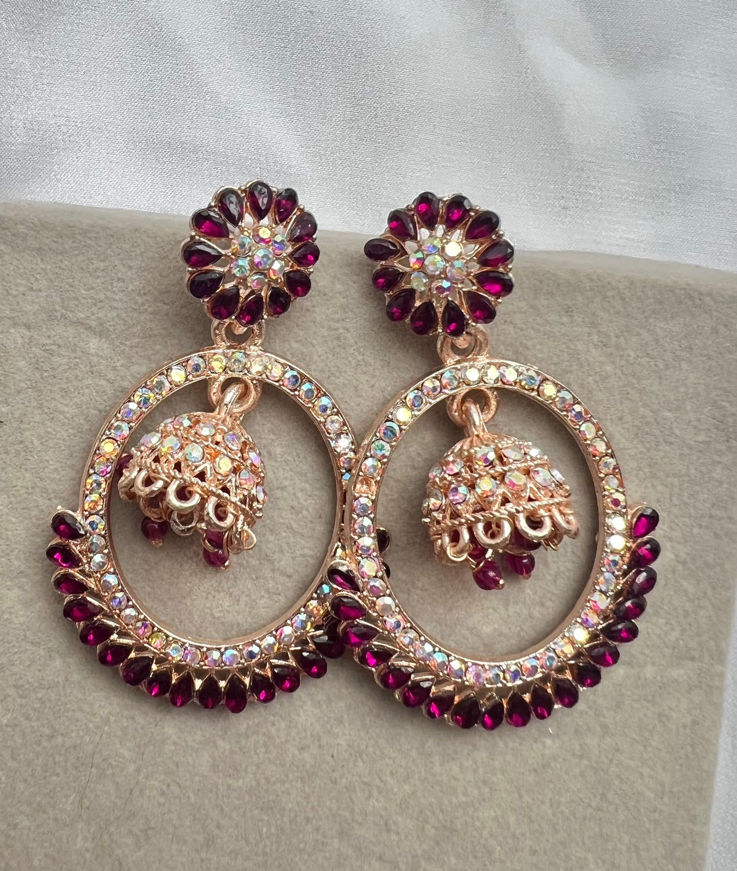 Tania Jhumka Earrings - 12 colors