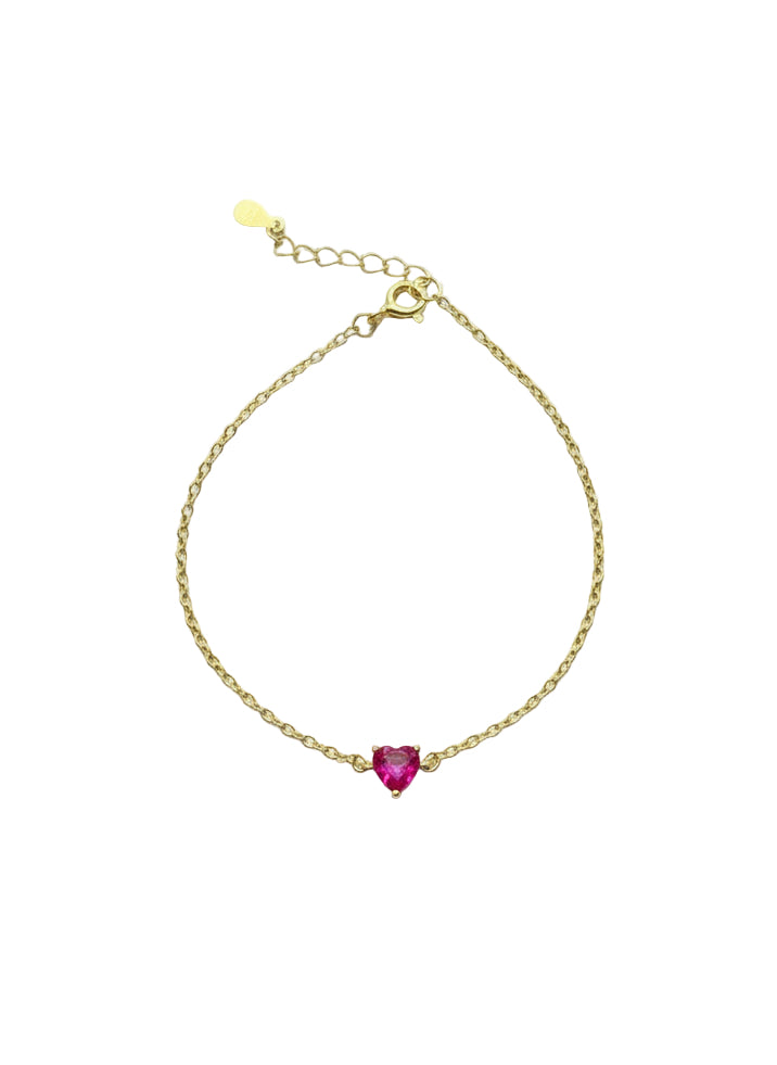 Heart Bracelet - 295 Sterling Silver