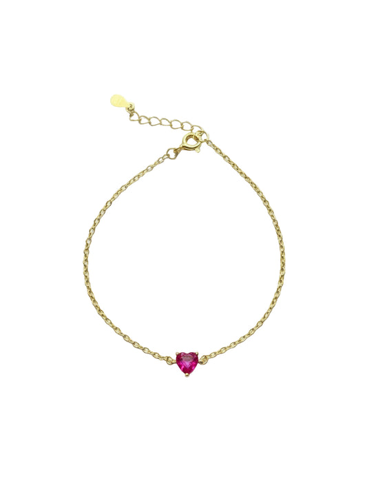 Heart Bracelet - 295 Sterling Silver