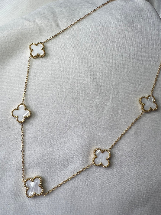 Lucky Necklace - White