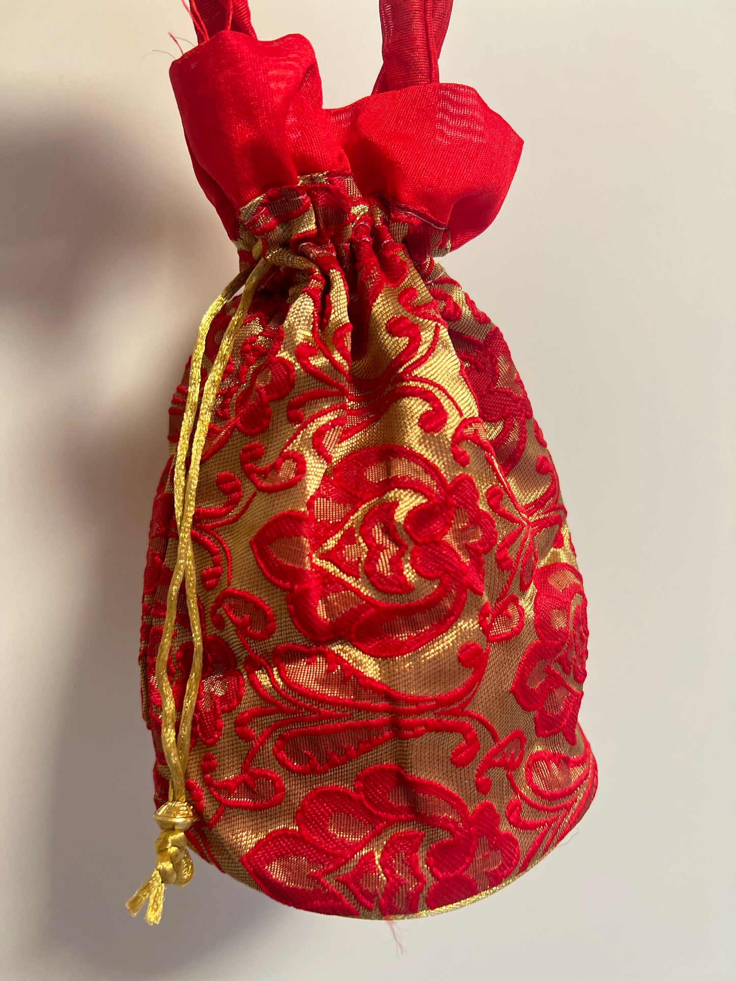 Small Potli Bag - Red 002