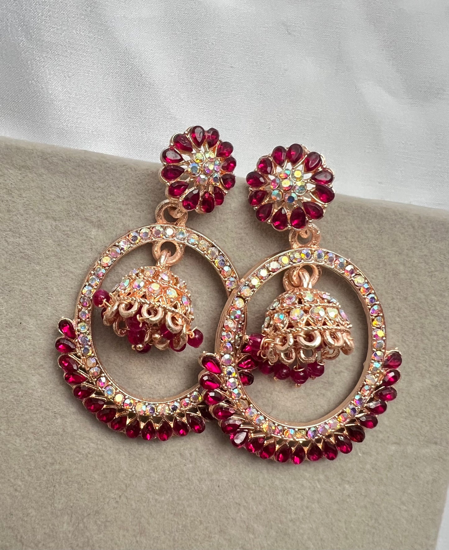 Tania Jhumka Earrings - 12 colors