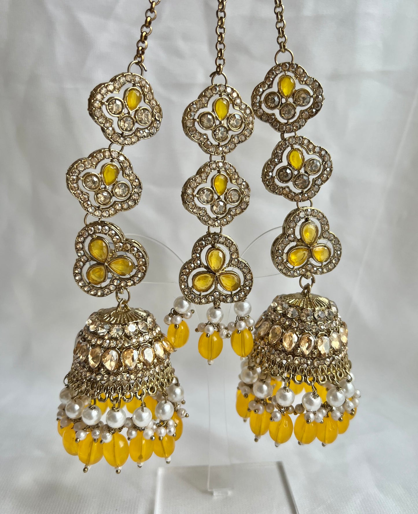 Jhumka Sahara Tikkaset - 6 colors