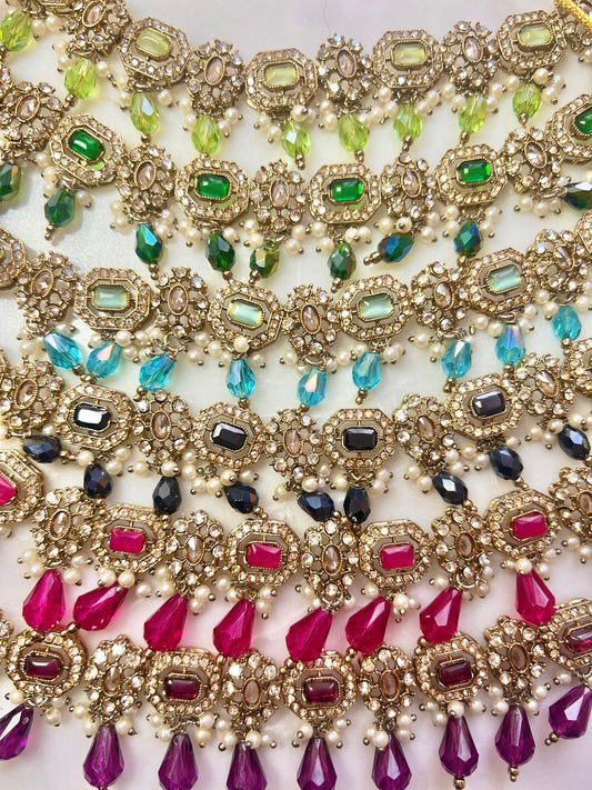 Ruby Necklaceset - 6 colors