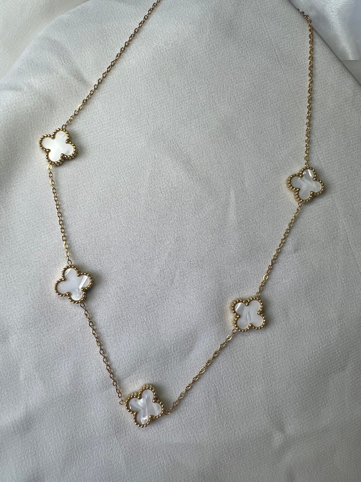 Lucky Necklace - White