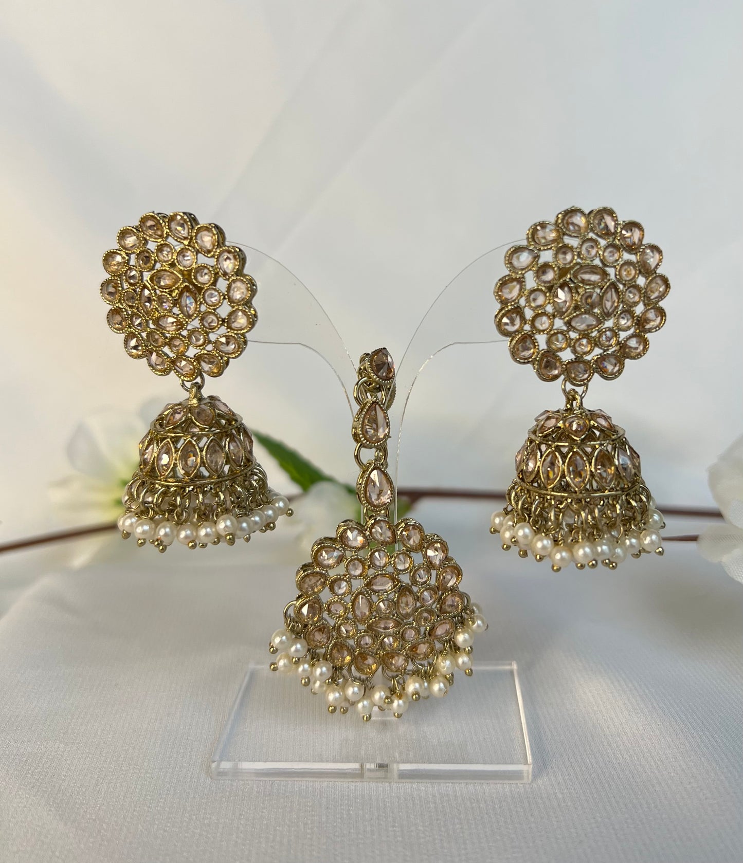 Roohi Jhumka Tikkaset - 6 colors