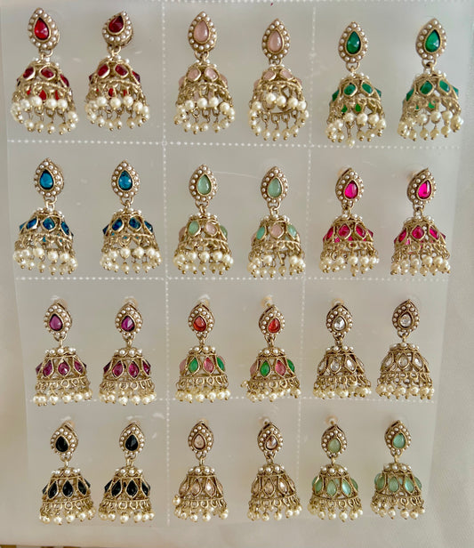 Sileen Jhumka Earrings