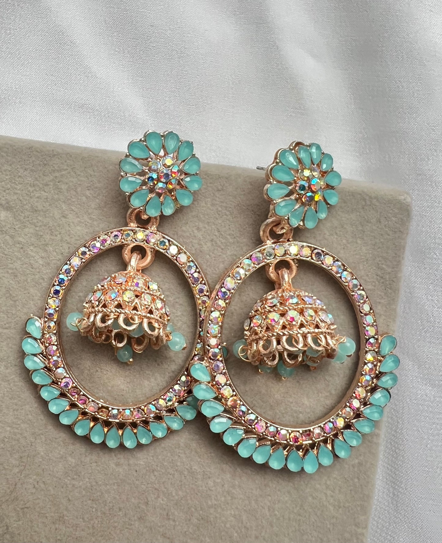 Tania Jhumka Earrings - 12 colors