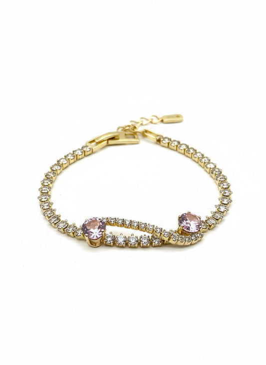 Infinity Bracelet Lila