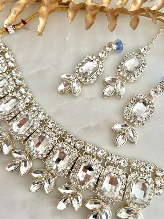 Safaa Necklaceset - Silver